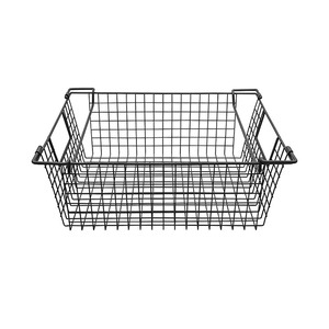 Cesta de Almacenamiento de Metal con Recubrimiento en Polvo, Cestas de Alambre de Acero para Frutas y Verduras, Contenedores de Alimentos, un Buen Utensilio de Cocina - Product Image 3