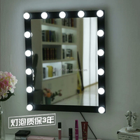 Miroir de maquillage éclairé par LED moderne et écologique pour salons de beauté, postes de coiffure, magasins de cosmétiques, hôtels, salons
