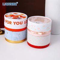 Kunden spezifische Luxus-Pappröhrchen-Geschenk box für Schokolade und Zucker für Premium-Verpackung und Geschenk-Zylinderrohr-Papier box