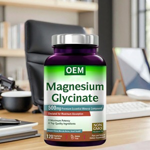 Fabricante OEM para suplementos <span class=keywords><strong>de</strong></span> hierbas <span class=keywords><strong>precio</strong></span> al por mayor glicinato <span class=keywords><strong>de</strong></span> magnesio <span class=keywords><strong>pastillas</strong></span> para dormir con soporte antioxidante - Product Image 4