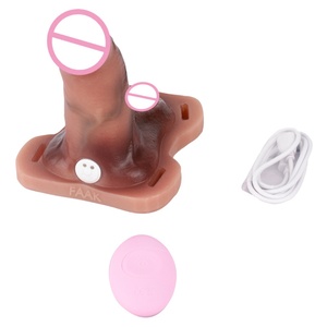 Nuevo Diseño, Vibrador Sexual Inalámbrico con Correa de Silicona para Estimulación del Clítoris, Dildo Realista para Preliminares y Masajes, Juguete Sexual - Product Image 2