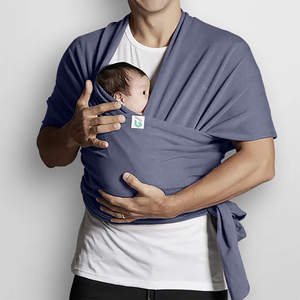 Porte-bébé ergonomique grande taille réglable extensible pour nouveau-né <span class=keywords><strong>classique</strong></span> X Porte-bébé enveloppant - Product Image 3