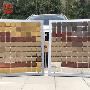 Panel de metal 3D de aluminio para fachadas de pared, decoración de Proyecto de pared interior y exterior, otros accesorios de pared de cortina - Product Image 1