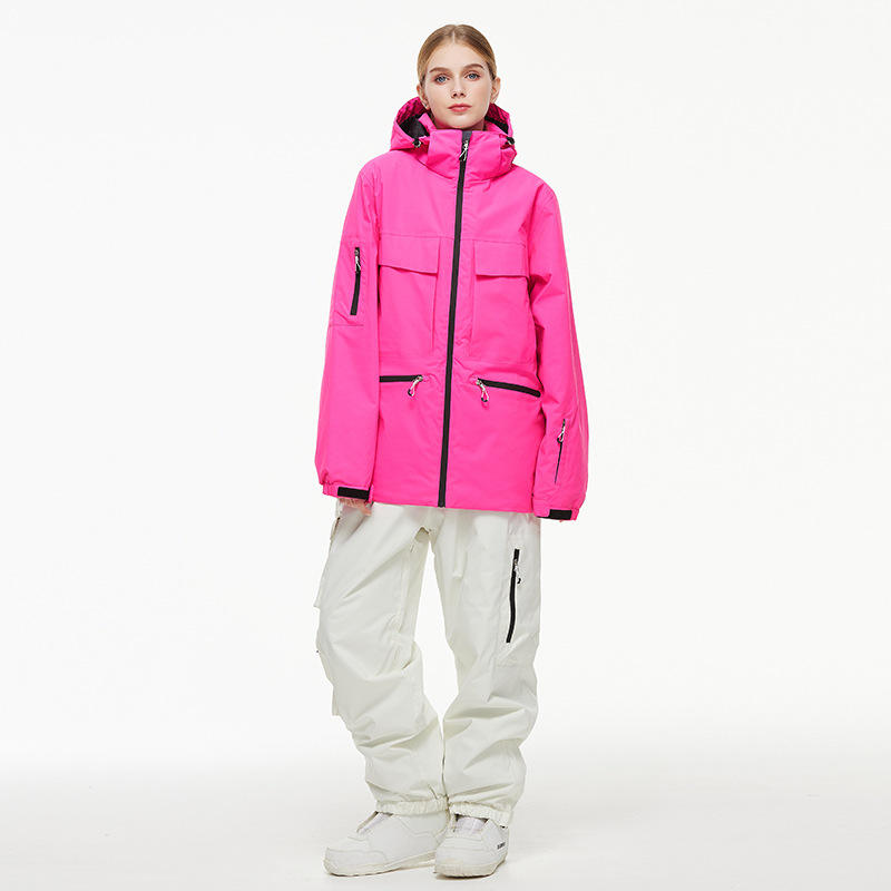 Women rose pink+white