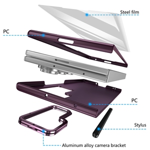 Nouvel arrivage 2025 protection d'écran en verre trempé pour appareil photo béquille <span class=keywords><strong>stylet</strong></span> fente pour étui de téléphone housse pour <span class=keywords><strong>samsung</strong></span> <span class=keywords><strong>Z</strong></span> <span class=keywords><strong>Fold</strong></span> 7 6 5 4 <span class=keywords><strong>3</strong></span> - Product Image 2