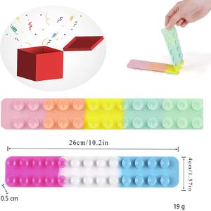 Jouet pikachip anti-stress, dessin animé, <span class=keywords><strong>ventouse</strong></span>, carré, feuille de Silicone, quadricoo, souple - Product Image 3