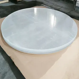 Clear Cast Acrylic Sheet Cut To Round Shape