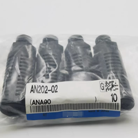 Silencieux à haute réduction de bruit type AN202-02, silencieux en plastique AN402-04, silencieux à haute réduction de bruit, silencieux de remplacement