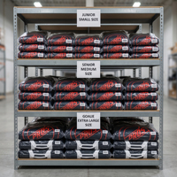 Sac de sport de hockey personnalisé avec logo, imperméable, en bâche PVC robuste, pour jeunes et seniors, pour le hockey sur gazon et sur glace