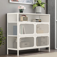 Support de bibliothèque extensible en métal porte moustiquaire Design armoire de salon avec meuble TV caractéristiques pour la maison chambre à coucher meubles d'hôtel