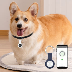 Traceur <span class=keywords><strong>GPS</strong></span> électronique pour animaux de compagnie, mini-traceur intelligent Air Chip, anti-perte, alarme, suivi de localisation, produits pour chiens - Product Image 1