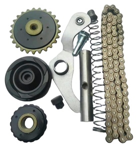 Vente Chaude Roue de Guidage et Roue de Pompe à Huile CD110 Kit Chaîne 5 Pièces pour Moteur de Moto, Roue Triple - Product Image 1