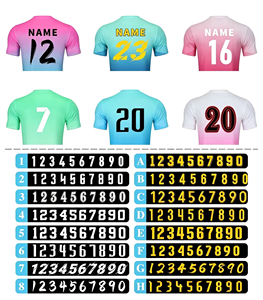 Maillots de sport en polyester à manches courtes pour adultes 2026, personnalisables avec les noms et numéros des équipes du Cap-Vert, J'assiste la république du Cap-Vert - Product Image 6