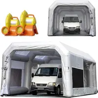 Goedkope Mobiele Opblaasbare Spray Paint Booth Draagbare Garage Opblaasbare Verf Tent Opblaasbare Verf Spuitcabine