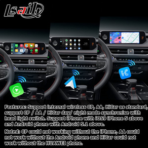 Pantalla de 10,25 pulgadas Android Carplay Android Auto para Lexus UX UX200 UX250h 2018-2021 con navegación GPS de Lsailt - Product Image 4