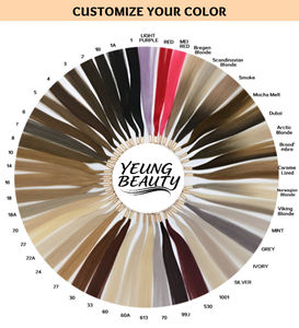 Perruque frontale en dentelle HD sans colle, <span class=keywords><strong>cheveux</strong></span> humains vierges vietnamiens 100 % naturels, 13*4 13*6, cuticules alignées, ondulation profonde, non traités, vente en gros - Product Image 6