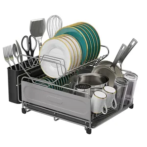 Buy Atacama Stainless Steel Wall Mounted Dish Drying Rack Drainer Organizer  Quality Assurance Economical Diy Dish Drainer Rack from Huizhou Hui  Shenghuo Houseware Co., Ltd., China