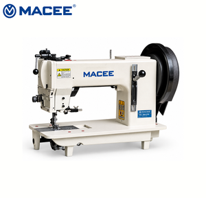 จักรเย็บผ้าอุตสาหกรรม MC 204-370 แบบเตียงราบ เย็บตะเข็บล็อคสติทช์  แบบเข็มเดี่ยว มอเตอร์ AC ความเร็วสูง สำหรับงานหนัก - Product Image 1