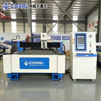 Machine de découpe laser CORAL CRL-3015A-12000W compatible AI/PLT pour la fabrication industrielle de l'acier au manganèse