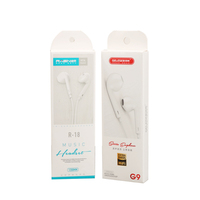 Boîte d'emballage en papier pour accessoires de téléphone personnalisés, câble de données, chargeur suspendu, câble de données, casque