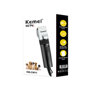เครื่องตัดขนสัตว์เลี้ยง Kemei รุ่น KM-CW11 ใบมีดเซรามิก ชาร์จไฟได้ สำหรับตัดแต่งขนสุนัข - Product Image 2