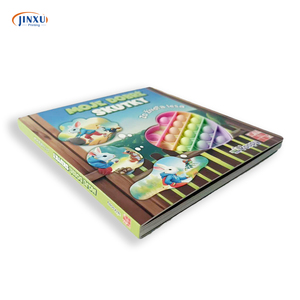 El libro <span class=keywords><strong>de</strong></span> <span class=keywords><strong>cuentos</strong></span> creativo con agujeros <span class=keywords><strong>de</strong></span> cartón viene con elementos divertidos <span class=keywords><strong>de</strong></span> Press-and-Play para aliviar el estrés - Product Image 3