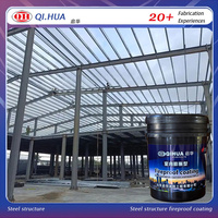 Revêtement ignifuge intumescent pour structure en acier, peinture ignifuge pour intérieur, fournisseur en gros, usine, haute qualité, prix compétitif