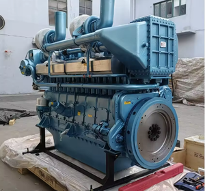 Motor Diésel <span class=keywords><strong>Marino</strong></span> Weichai Serie 8170 Refrigerado por Agua, 600-1000HP / 441-735kW, 4 Tiempos, 24V CC, Arranque Eléctrico, Certificación CE/ISO - Product Image 4