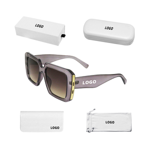 Lunettes de soleil oversize vintage 2025 pour femmes et hommes, tendance rétro, monture épaisse couleur écaille de tortue, forme carrée - Product Image 6