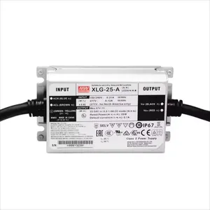 Meanwell XLG-25-A 25W 54V LED Power Supply IP67 Waterproof Constant Power LED Driver for Outdoor Lighting