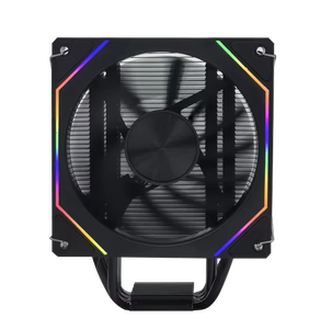 ESGAMING Fournisseur Double Ventilateurs 6 Tuyaux Air Cooler Fan 120x120x25mm Ordinateur <span class=keywords><strong>PC</strong></span> RGB Heatsink Radiateur <span class=keywords><strong>Support</strong></span> Intel Amd - Product Image 2