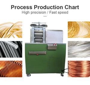 10P Placa de oro eléctrica que hace rodillos de joyería Máquina de laminación de chapa para línea de acuñación de monedas - Product Image 6