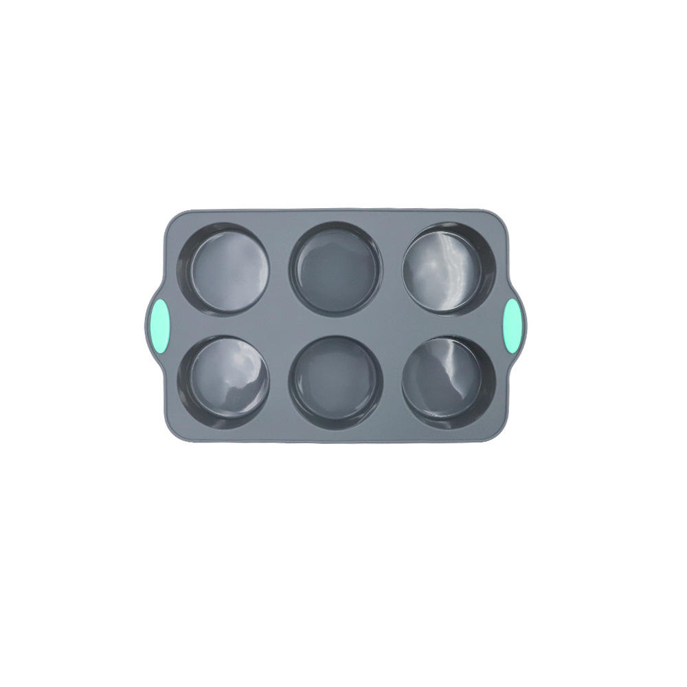 Mini two-color 6-hole plate