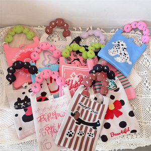 Nuovo simpatico cartone animato a maglia a tracolla borsa Versatile Mini moda borsa a tracolla per <span class=keywords><strong>donna</strong></span> geometrica da <span class=keywords><strong>donna</strong></span> - Product Image 4