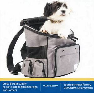 Mochila Transfronteriza para Gatos y Perros, Nueva, de Moda, para Viajes, Portátil, de Doble Hombro, de Gran Capacidad, para Suministros de Mascotas - Product Image 2