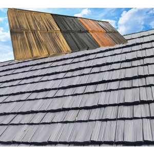 Paneles de Techo con Aspecto de <span class=keywords><strong>Madera</strong></span> Natural, Materiales de Construcción Chinos Antiguos, Tejas de Diseño Moderno - Product Image 1