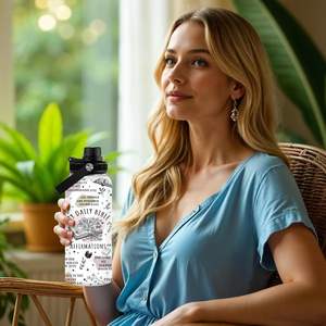 Wwhsai 32ออนซ์แก้วสแตนเลสเป็นมิตรกับสิ่งแวดล้อมถ้วยของขวัญวันเกิดสร้างแรงบันดาลใจทางศาสนาถ้วยผู้หญิงพระคัมภีร์ประจำวันของฉัน - Product Image 5