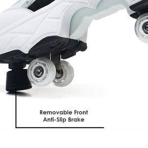 ZHOYA Nuevo Stock <span class=keywords><strong>Patines</strong></span> de <span class=keywords><strong>Ruedas</strong></span> para Niños con Malla y Frenos en las Cuatro <span class=keywords><strong>Ruedas</strong></span>, <span class=keywords><strong>Patines</strong></span> Deformables, <span class=keywords><strong>Patines</strong></span> de Hielo, Zapatos Deportivos para Exteriores - Product Image 3