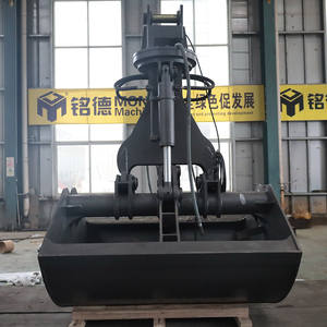 מונדה חופר חדש מונדה רוטרי דלי קליפה הידראולי לתפוס דלי שני קליל מותאם אישית 0.5m ³ 1.5m ³ - Product Image 6