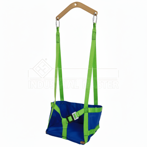 Asiento infantil para equipos y accesorios de escalada cumple con las normas EN 1498 - Product Image 1