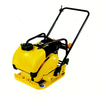 Compacteur à plaques vibrantes Al-Jon 5,5 CV avec moteur diesel et moteur, équipement de construction routière à haute efficacité