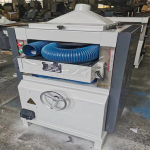 Cepilladora de Madera Industrial de Doble Cara, Máquina de Carpintería de Alta Resistencia de 5 kW con Mesa Deslizante - Product Image 1