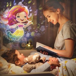 Projecteur d'étoiles Youkela de haute qualité, lampe de dessin animé <span class=keywords><strong>Disney</strong></span> Princess, décoration de <span class=keywords><strong>chambre</strong></span> d'enfant, cadeaux d'anniversaire, d'Halloween et de Noël - Product Image 2