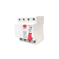 Sertifikat CE Tipe Elektromagnetik RCCB 2,4 Kutub 16a 32a 63a 100a Magnetik ELCB RCD RCBO Pemutus Sirkuit Arus Sisa