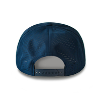 Gorra de Béisbol Deportiva Impermeable con Logotipo Personalizado, Gorra de Golf con Orificios Perforados con Láser, 5 Paneles, 100% Poliéster, Deportiva, Unisex