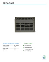 Unité de contrôle CPU PLC compacte d'occasion P-an Smart PLC AFPX-C30T série FP-X pour l'automatisation industrielle
