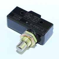 Micro-interrupteurs SPDT 3 broches OFF-(ON) 15A 250VAC IP40 -25°C~+85°C, bouton-poussoir sans levier