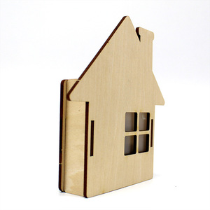 Wooden House Model <b>Diy</b> <b>Kit</b> For Kids Age 4-6Y Educational Toy Project Toys - Product Image 2