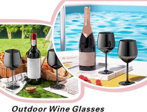 <span class=keywords><strong>2025</strong></span> thân thiện với môi đồng thép không gỉ Cocktail ly rượu vang Đen Gin mạ kim loại cốc rượu sâm banh sáo Thủy Tinh Rượu vang đỏ - Product Image 5