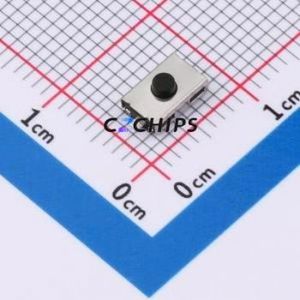TS-1111F-F-BR Tactile Switch SMD,6x3.8mm Switch Single Pole Single Throw Round Button 6mm 3.8mm - Product Image 1
